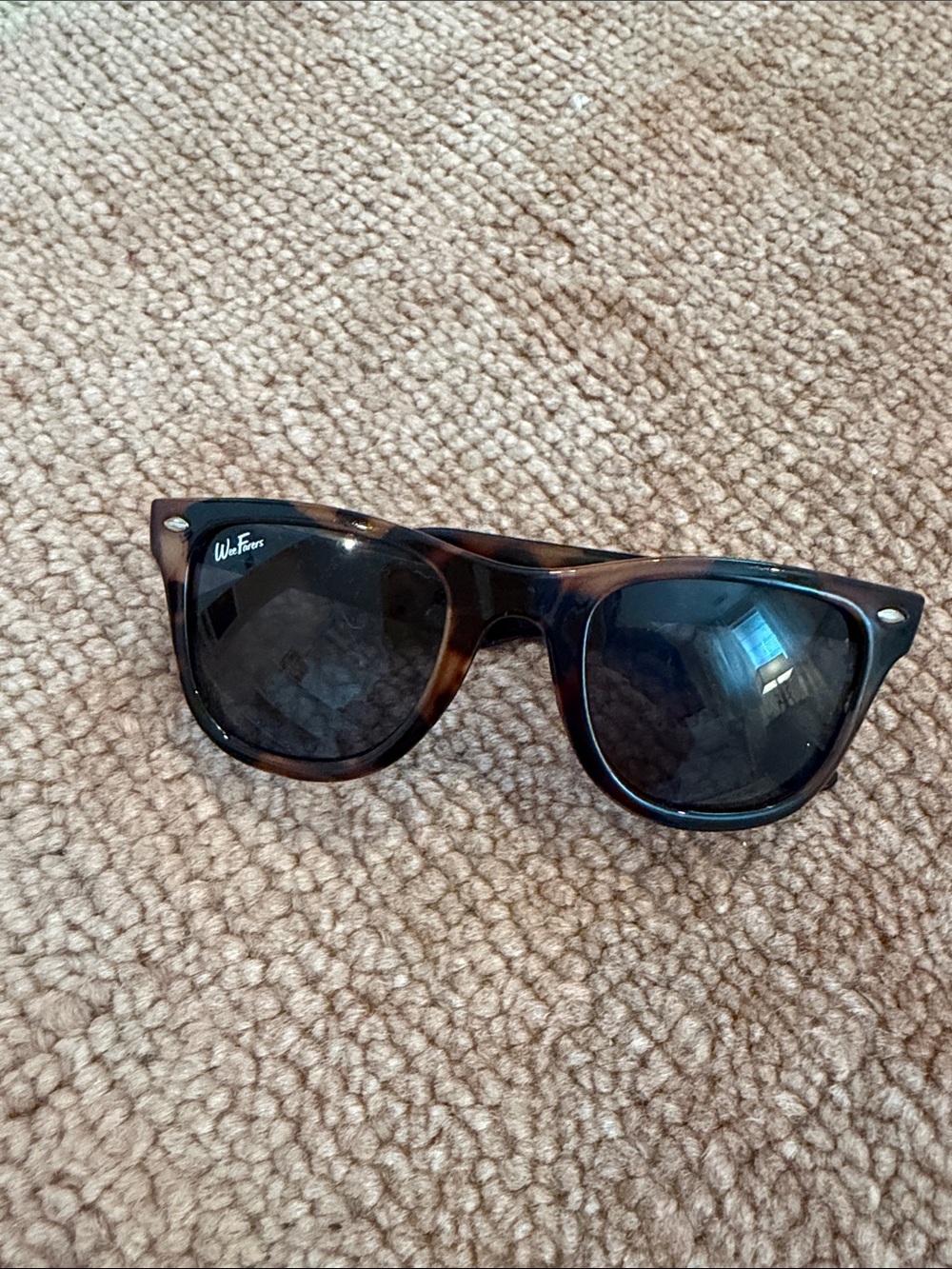 Unbranded Kids Tortoise Shell Sunglasses - Brown Frame, Black Lenses